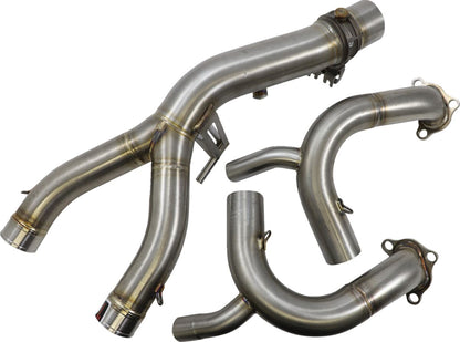 AKRAPOVIC HEADER TUBE SET STAINLESS STEEL E-B12R7/1