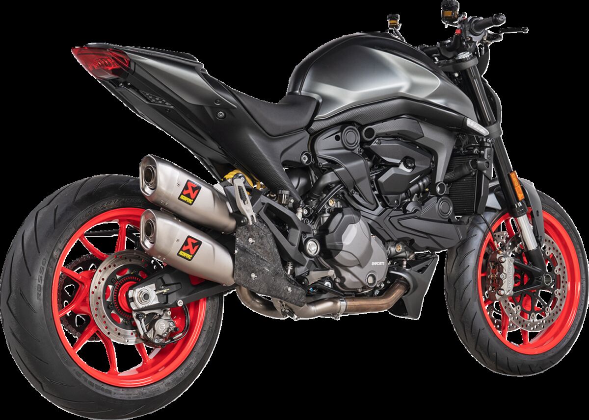 AKRAPOVIC LINK PIPE SS MONSTER L-D9SO1