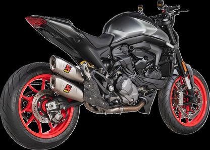 AKRAPOVIC LINK PIPE SS MONSTER L-D9SO1