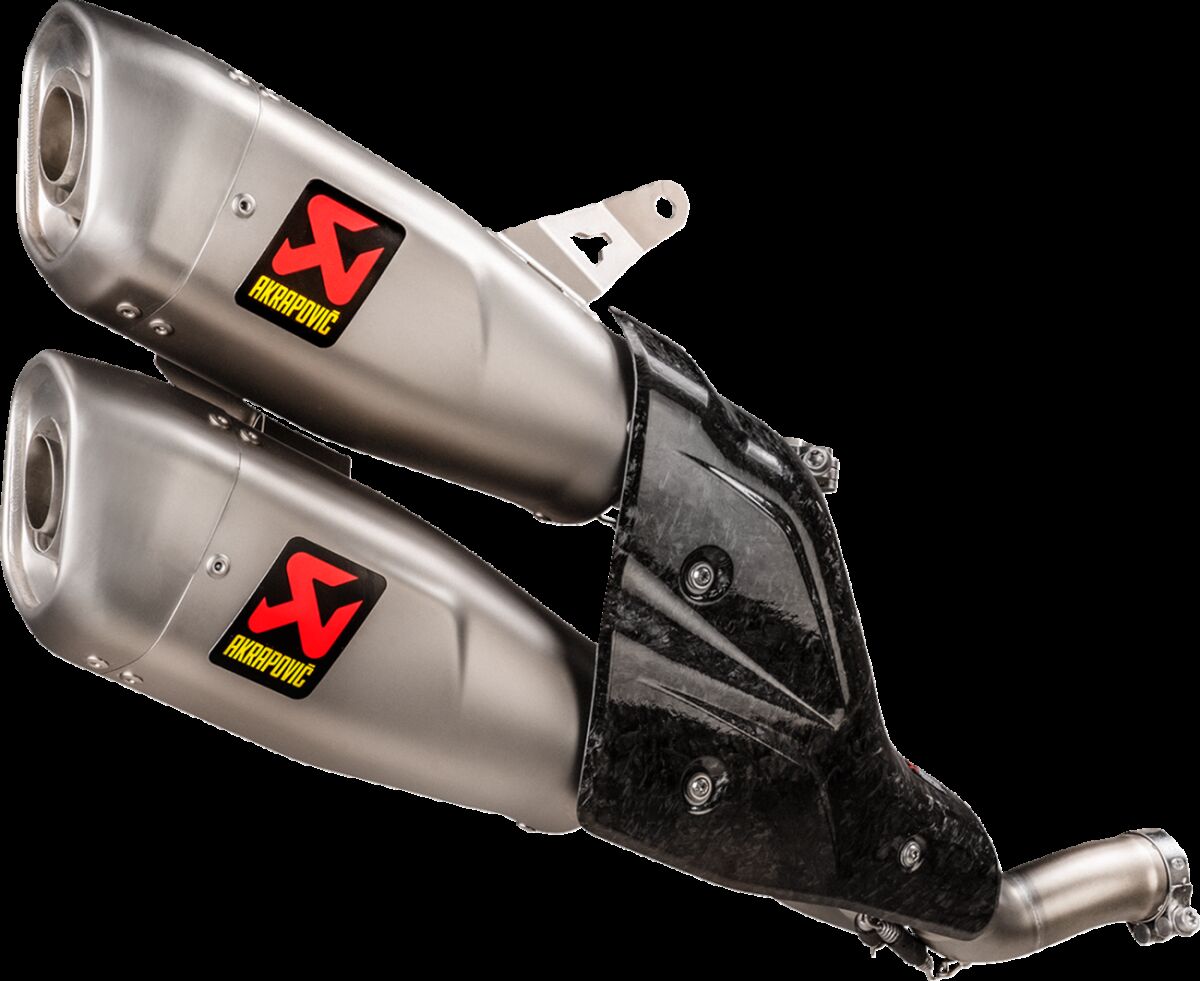 AKRAPOVIC LINK PIPE SS MONSTER L-D9SO1
