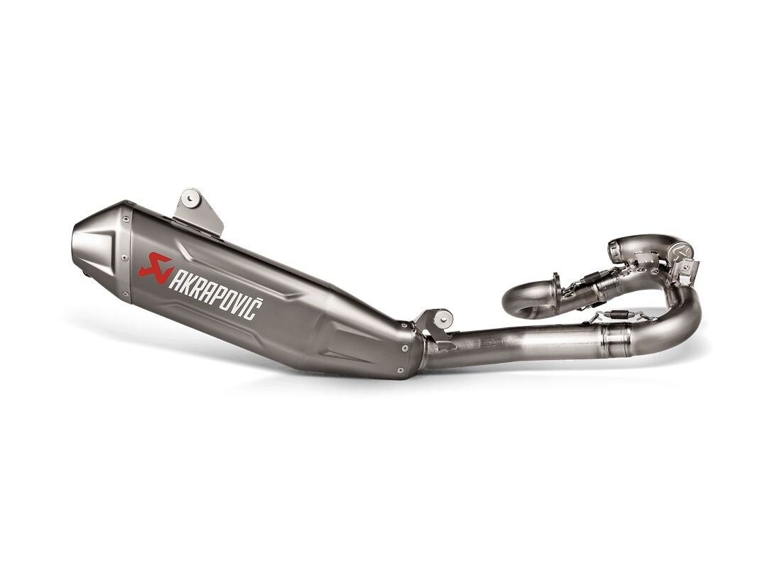 AKRAPOVIC EVOLUTION LINE FULL EXHAUST SYSTEM TITANIUM S-Y4MET16-FDHLTA