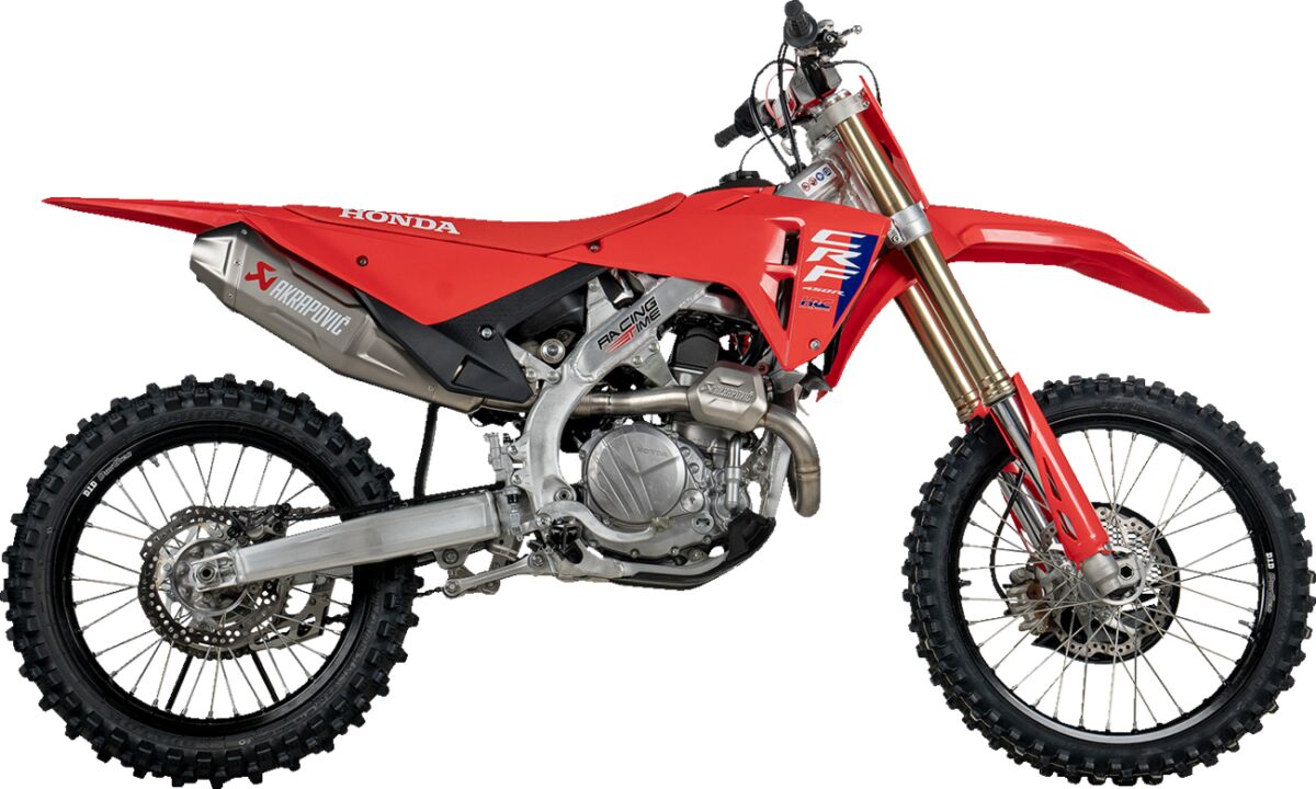 AKRAPOVIC EXHAUST EVO TITANIUM CRF450R/450RX S-H4E1-FDHLT