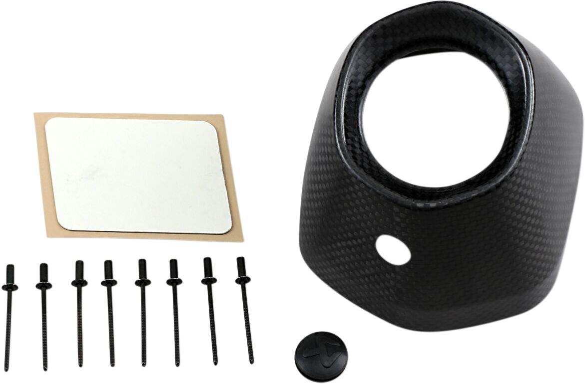 AKRAPOVIC REPLACEMENT END CAP CARBON V-EC52