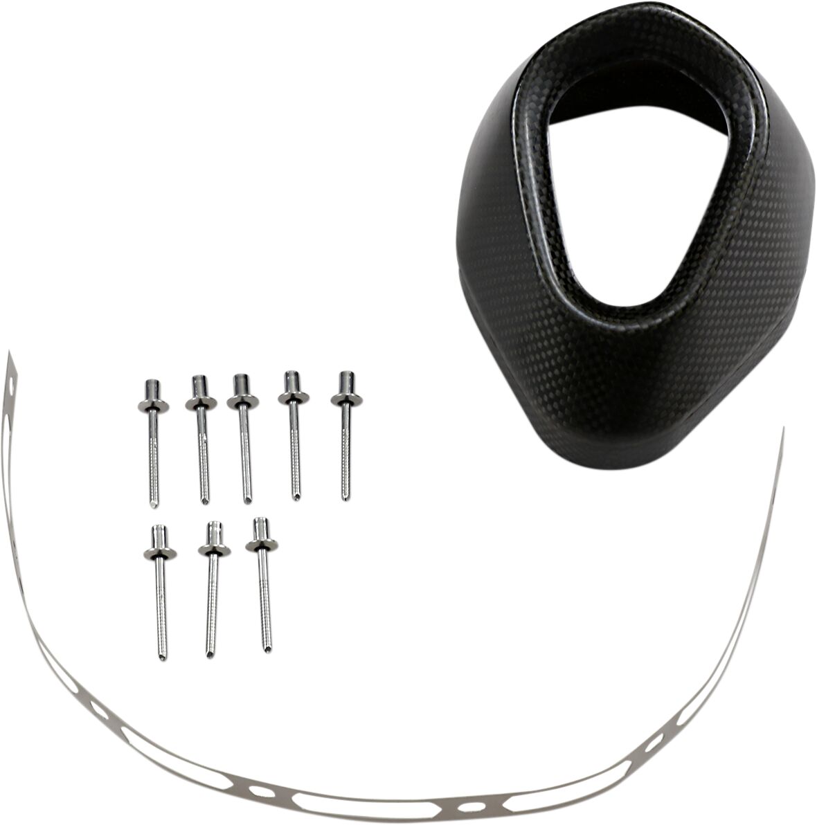 AKRAPOVIC REPLACEMENT END CAP CARBON V-EC142