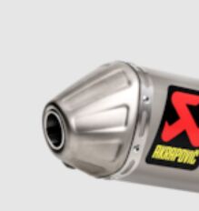 AKRAPOVIC END CAP SET TITANIUM EC177 V-EC177