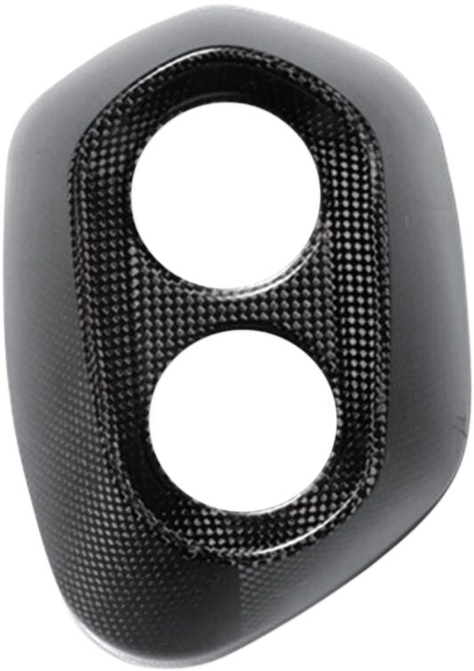 AKRAPOVIC END CAP SET CARBON V-EC252