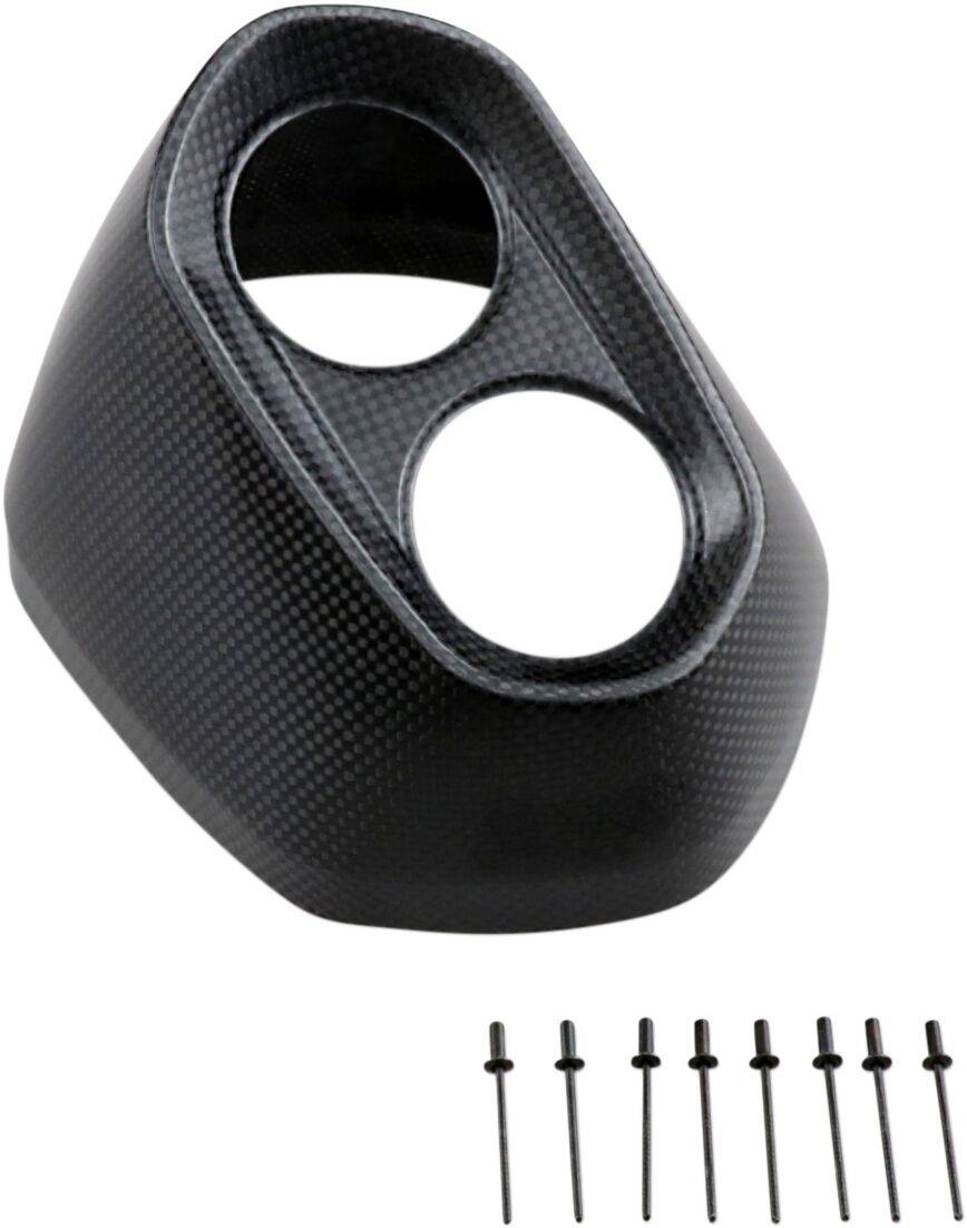 AKRAPOVIC END CAP SET CARBON V-EC193