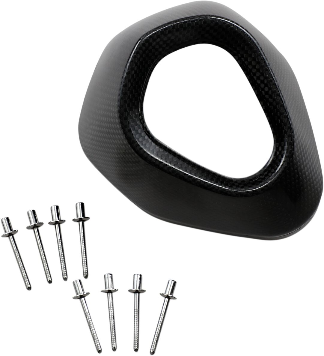 AKRAPOVIC END CAP SET CARBON V-EC230