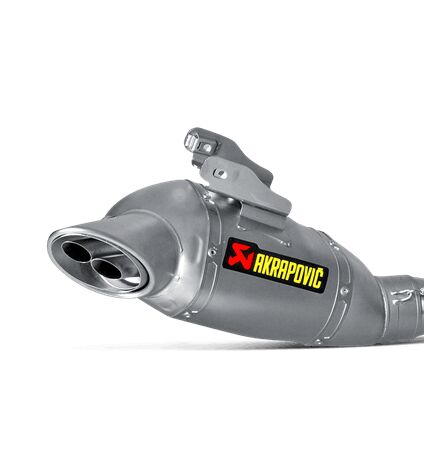 AKRAPOVIC REPLACEMENT MUFFLER TITANIUM M-HAF00301T