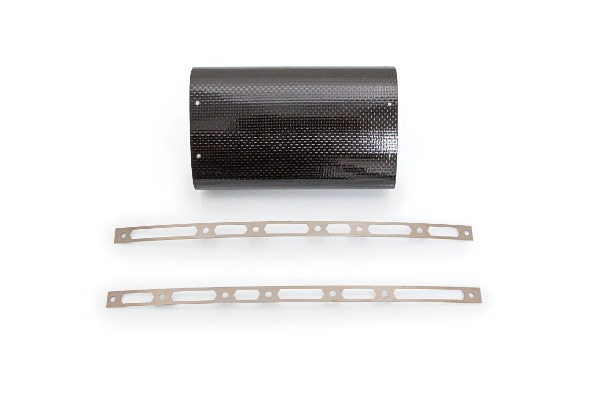 AKRAPOVIC MUFFLER SLEEVE REPAIR KIT CARBON P-RKS204TC30/3