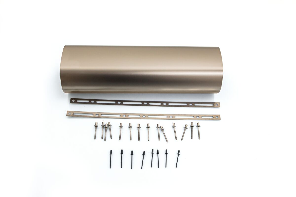 AKRAPOVIC MUFFLER SLEEVE REPAIR KIT TITANIUM GREY P-RKS92QT36