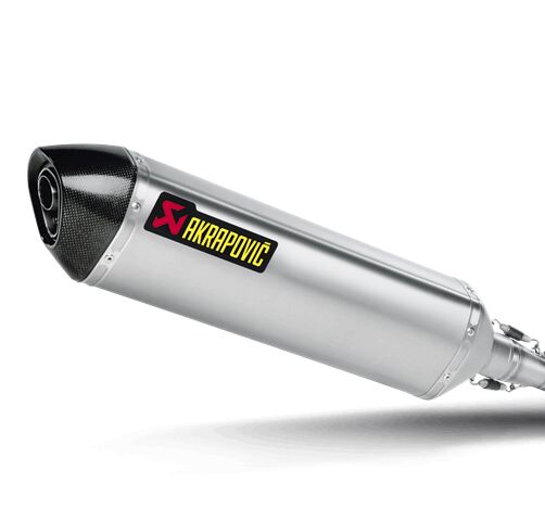 AKRAPOVIC REPLACEMENT MUFFLER TITANIUM M-R01502T