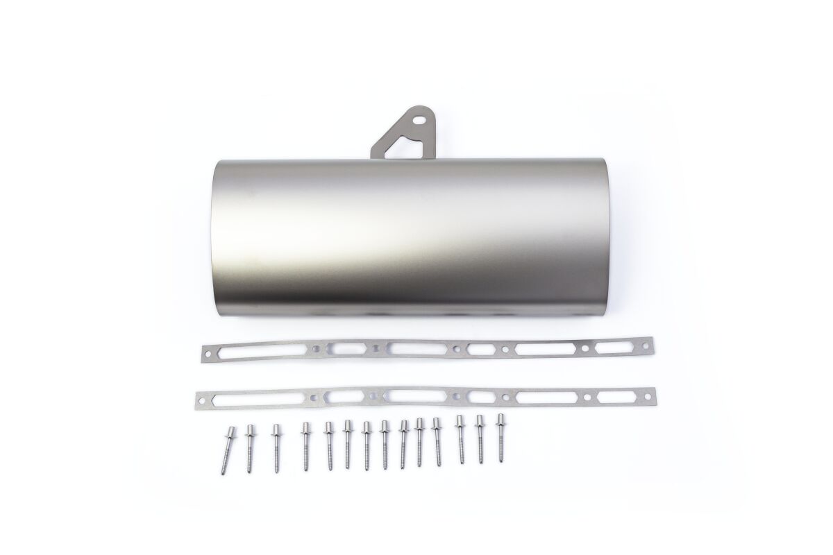 AKRAPOVIC MUFFLER SLEEVE REPAIR KIT TITANIUM GREY P-RKS560APL320