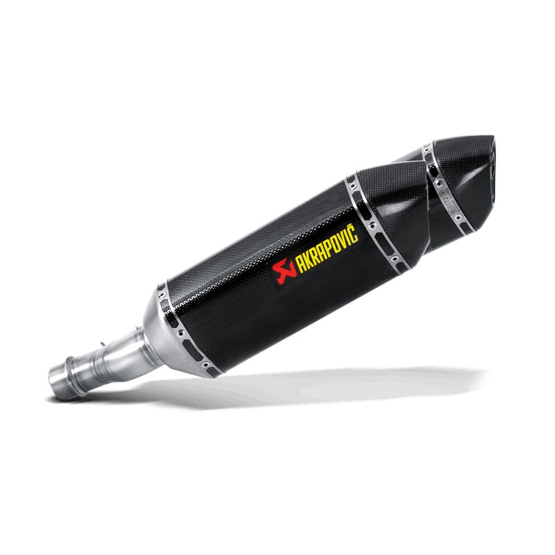 AKRAPOVIC REPLACEMENT MUFFLER CARBON RIGHT M-HZ06402C