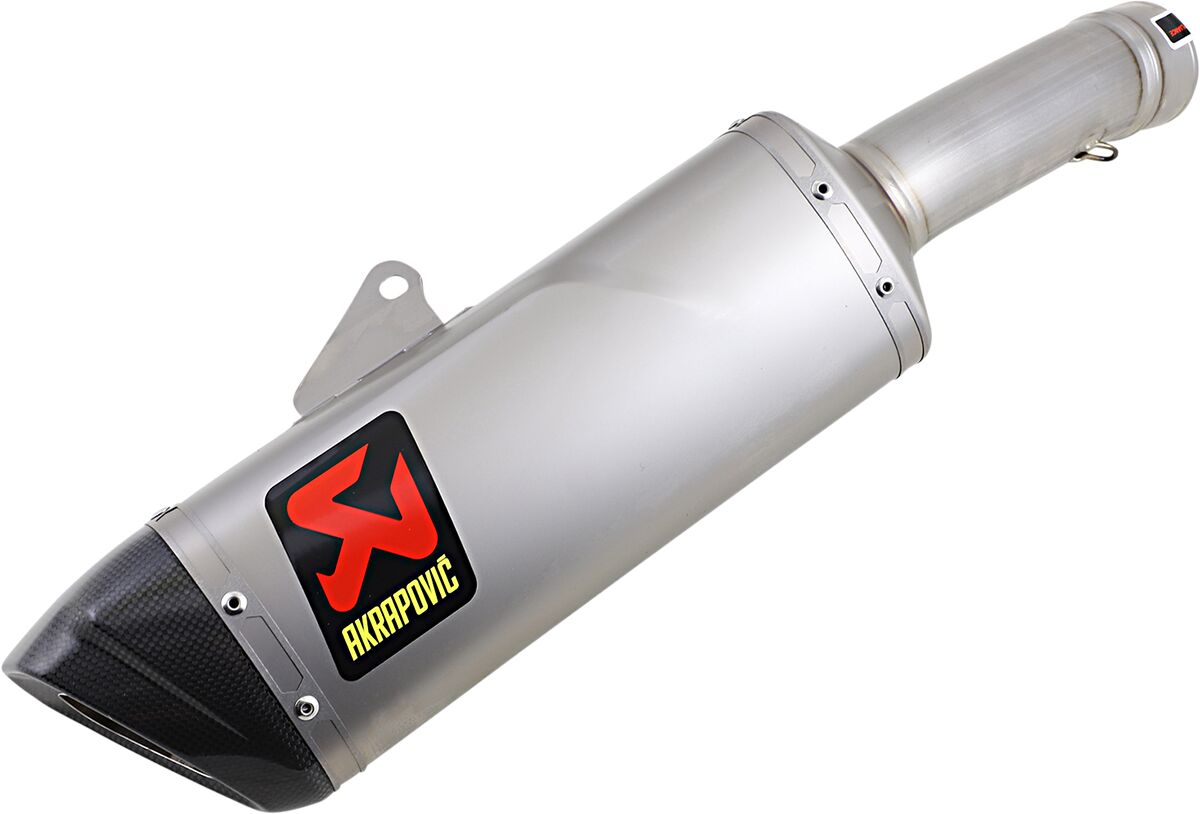 AKRAPOVIC REPLACEMENT MUFFLER TITANIUM M-APL00305T
