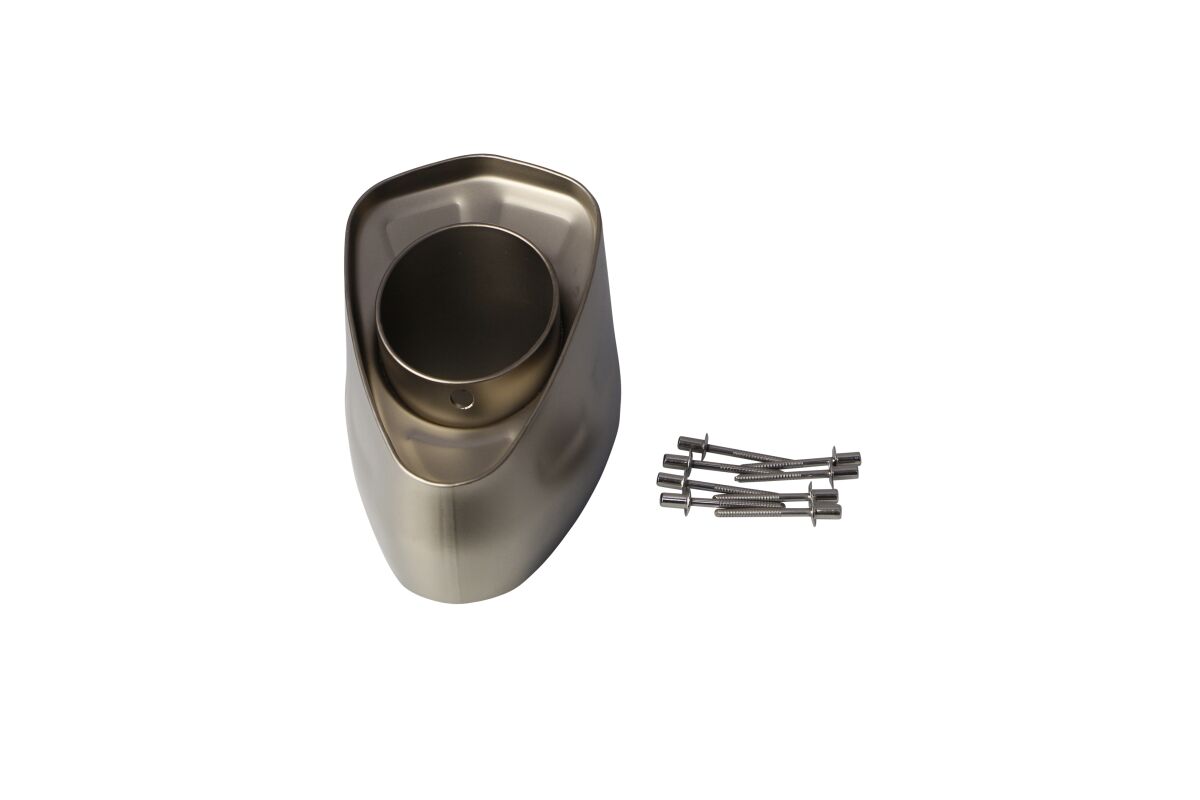 AKRAPOVIC END CAP SET TITANIUM V-EC243