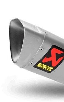 AKRAPOVIC END CAP SET TITANIUM V-EC227