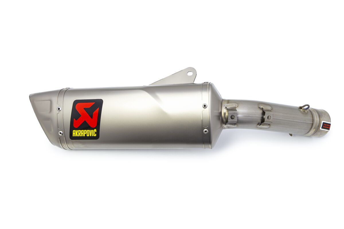 AKRAPOVIC REPLACEMENT MUFFLER TITANIUM M-APL00406T