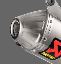 AKRAPOVIC END CAP SET TITANIUM V-EC319