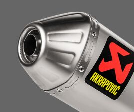 AKRAPOVIC END CAP SET CARBON BLACK V-EC339