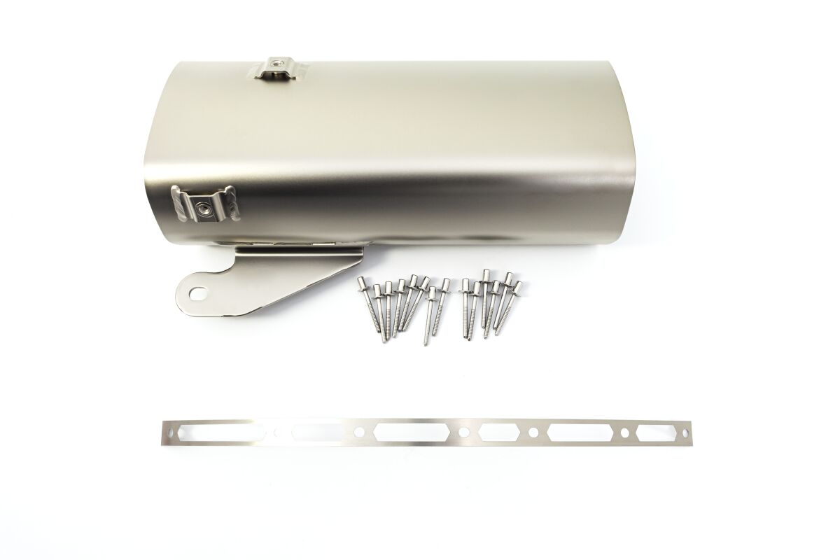 AKRAPOVIC MUFFLER SLEEVE REPAIR KIT TITANIUM GREY P-RKS537AP280