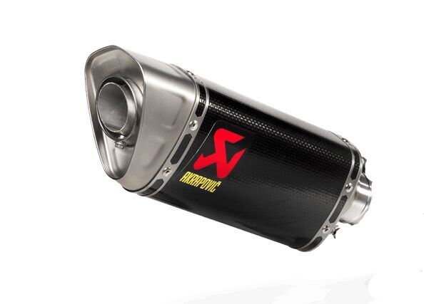 AKRAPOVIC REPLACEMENT MUFFLER CARBON TITAN END CAP M-AP01503C