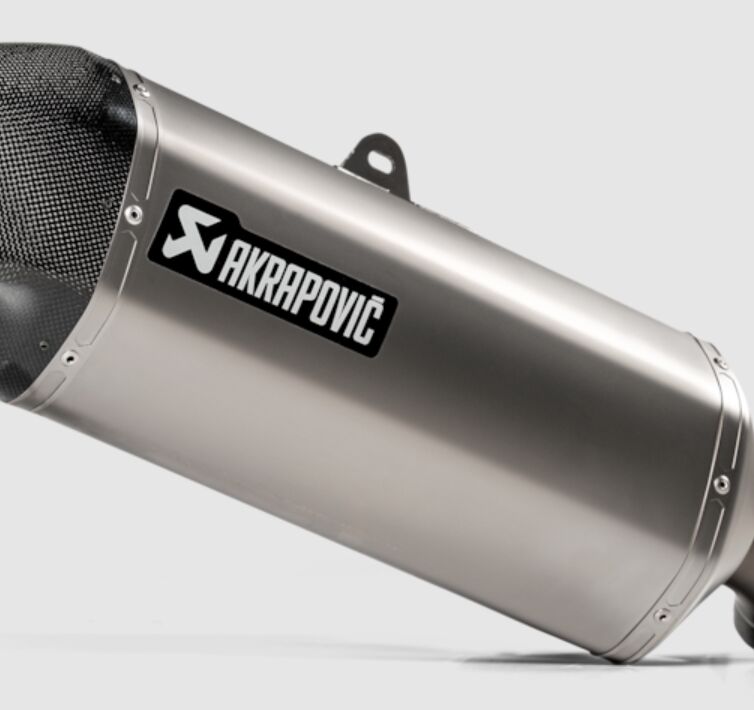 AKRAPOVIC MUFFLER SLEEVE REPAIR KIT TITANIUM GREY P-RKS772AF400