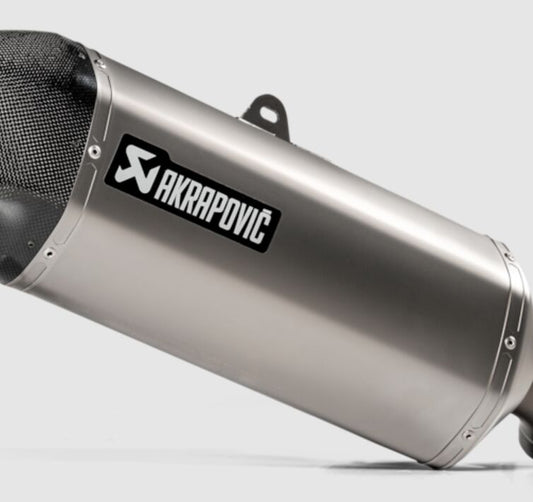 AKRAPOVIC MUFFLER SLEEVE REPAIR KIT TITANIUM GREY P-RKS772AF400