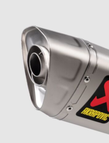 AKRAPOVIC END CAP SET TITANIUM EC397 V-EC397
