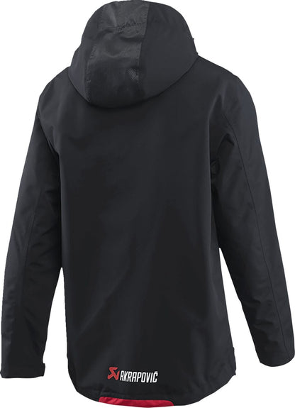 AKRAPOVIC RAIN JACKET BLACK MEN 2XL 802072