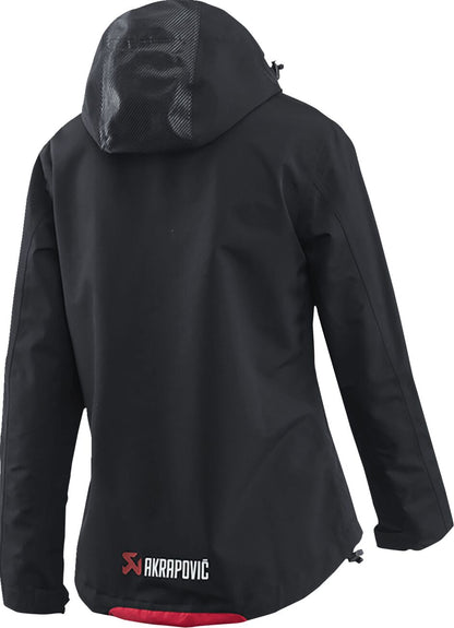 AKRAPOVIC RAIN JACKET BLACK WMN S 802075