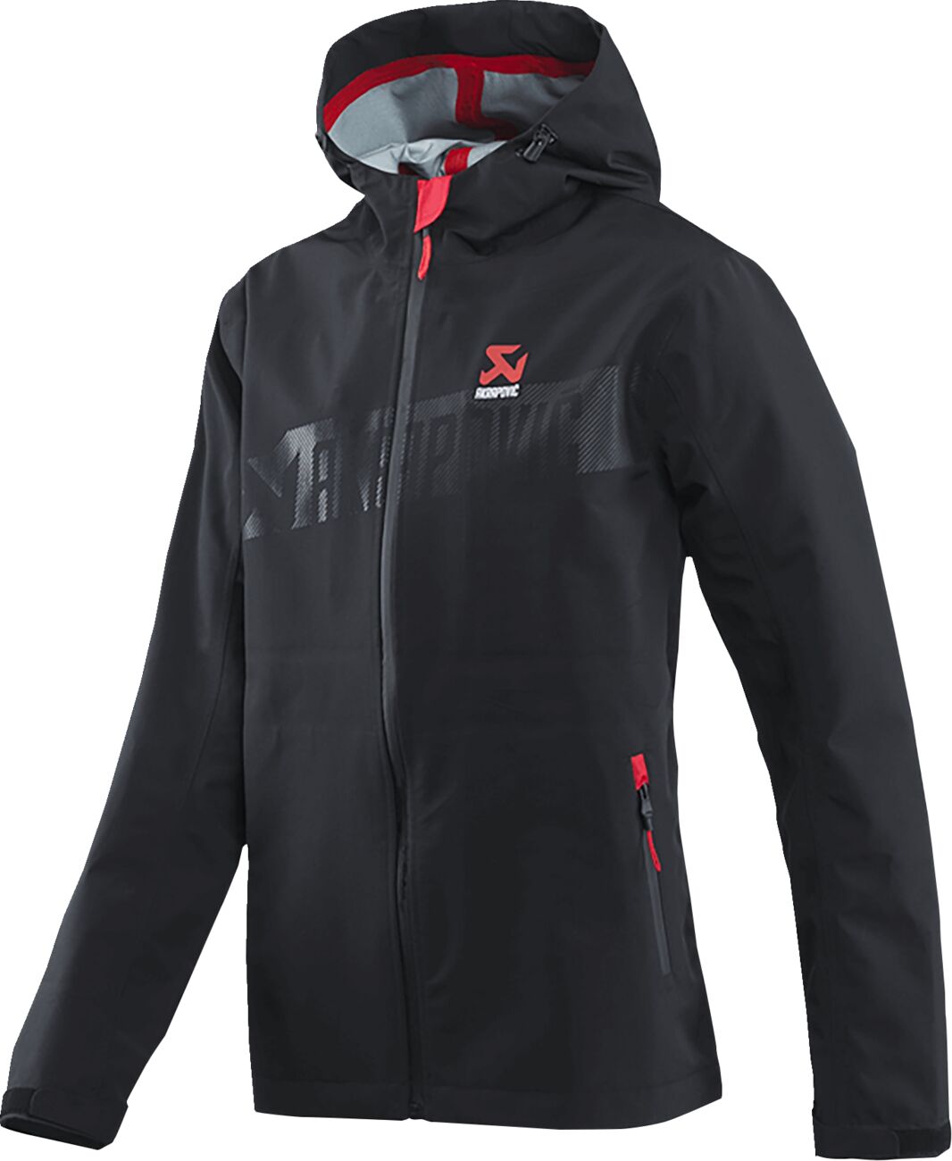 AKRAPOVIC RAIN JACKET BLACK WMN S 802075