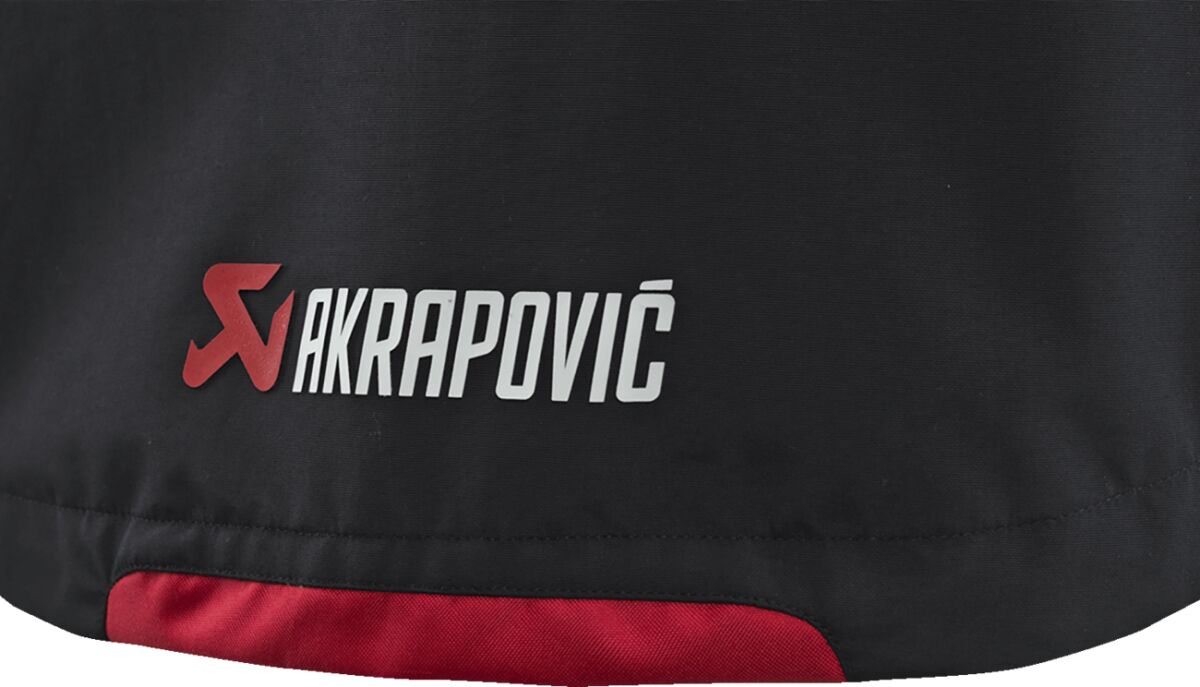 AKRAPOVIC RAIN JACKET BLACK WMN S 802075