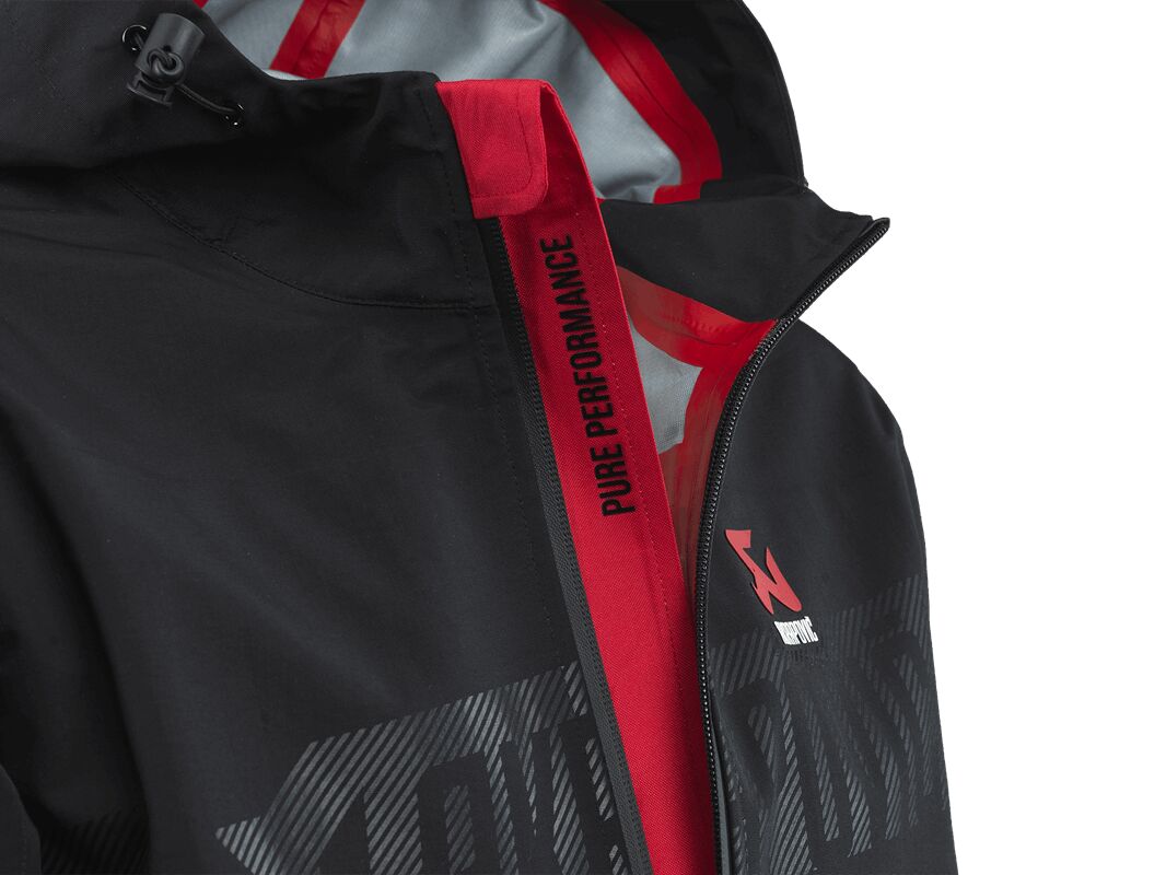 AKRAPOVIC RAIN JACKET BLACK WMN L 802077