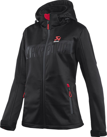 AKRAPOVIC SOFTSHELL JKT BLK WMN S 802088