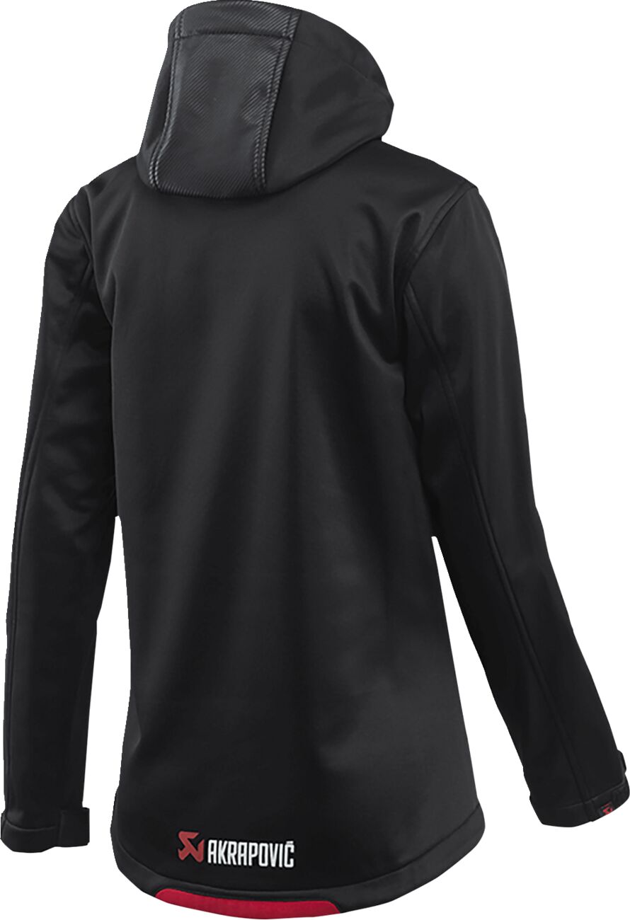 AKRAPOVIC SOFTSHELL JKT BLK WMN S 802088