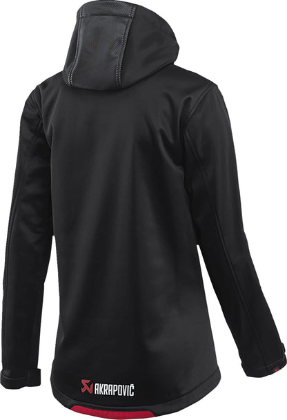 AKRAPOVIC SOFTSHELL JKT BLK WMN S 802088
