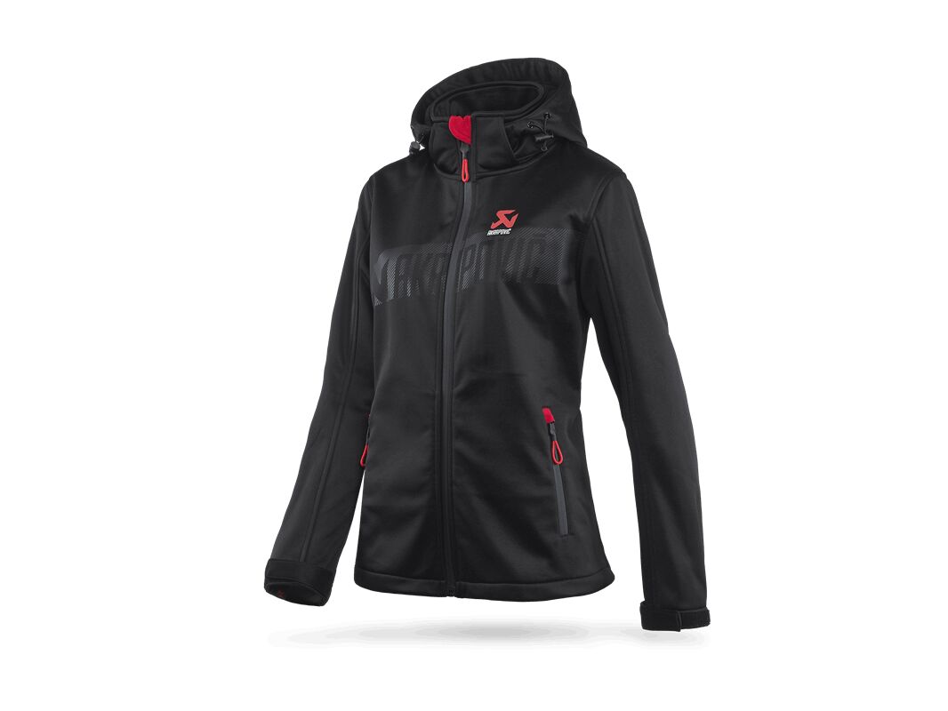 AKRAPOVIC SOFTSHELL JKT BLK WMN M 802089