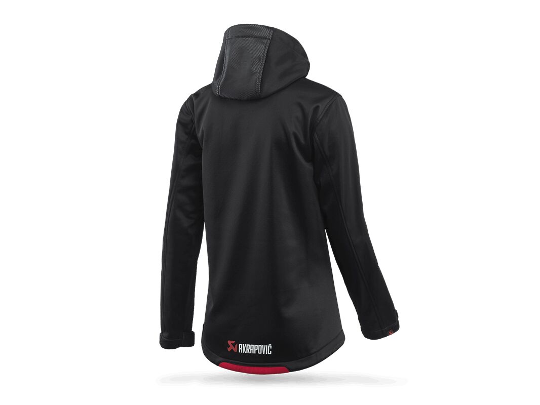 AKRAPOVIC SOFTSHELL JKT BLK WMN M 802089