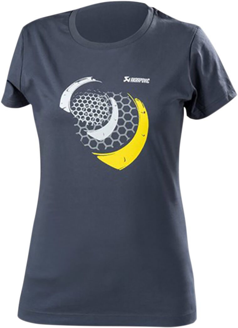 AKRAPOVIC TEE WMEN MESH BL/GR S 801764