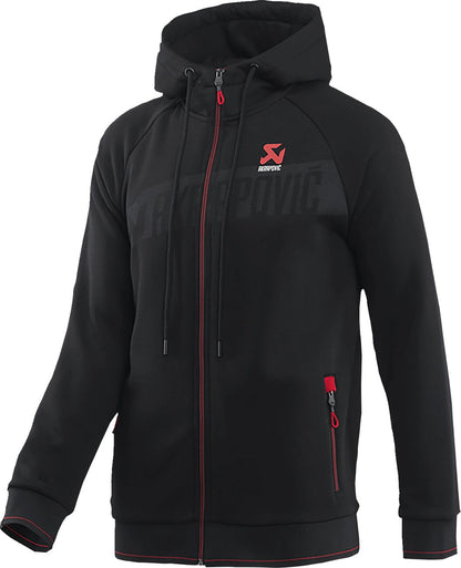 AKRAPOVIC ZIP HOODIE BLACK MEN XL 802058