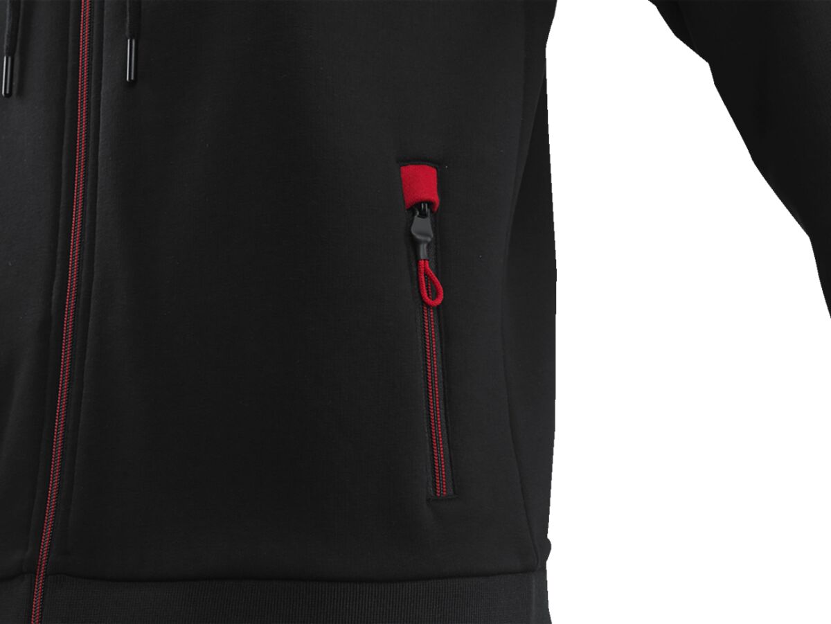 AKRAPOVIC ZIP HOODIE BLACK MEN 2XL 802059