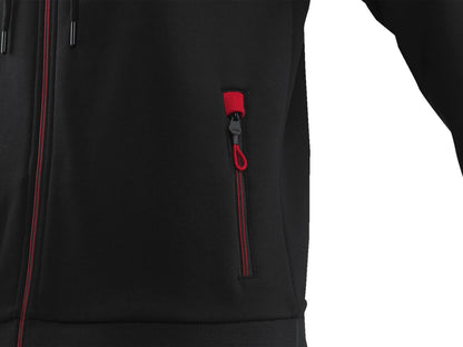 AKRAPOVIC ZIP HOODIE BLACK MEN 2XL 802059