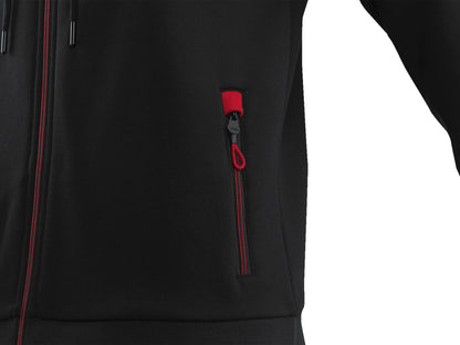 AKRAPOVIC ZIP HOODIE BLACK WMN S 802062