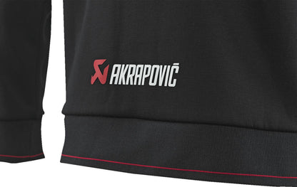 AKRAPOVIC ZIP HOODIE BLACK WMN S 802062