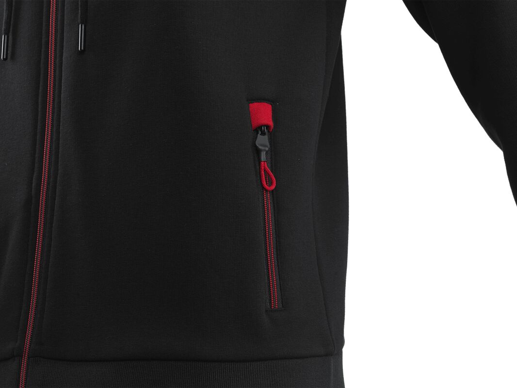 AKRAPOVIC ZIP HOODIE BLACK WMN M 802063