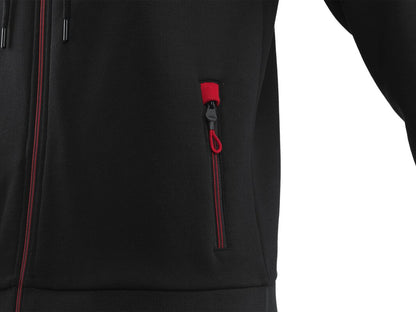 AKRAPOVIC ZIP HOODIE BLACK WMN M 802063