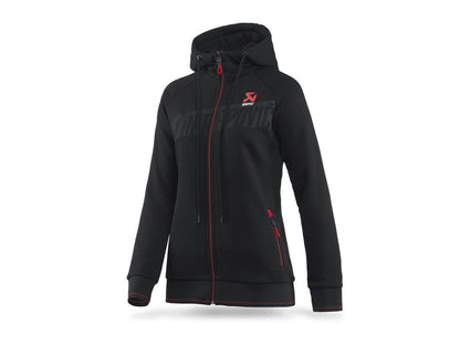 AKRAPOVIC ZIP HOODIE BLACK WMN L 802064