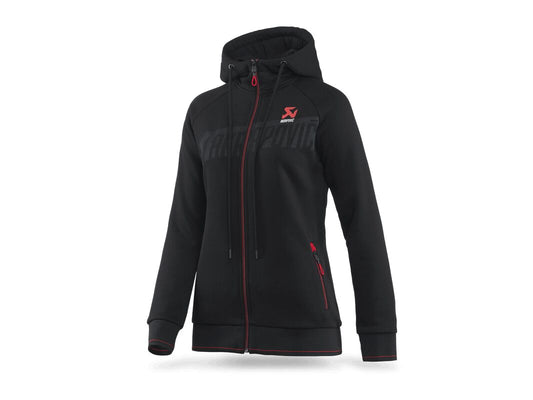 AKRAPOVIC ZIP HOODIE BLACK WMN L 802064