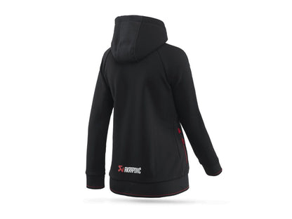 AKRAPOVIC ZIP HOODIE BLACK WMN L 802064